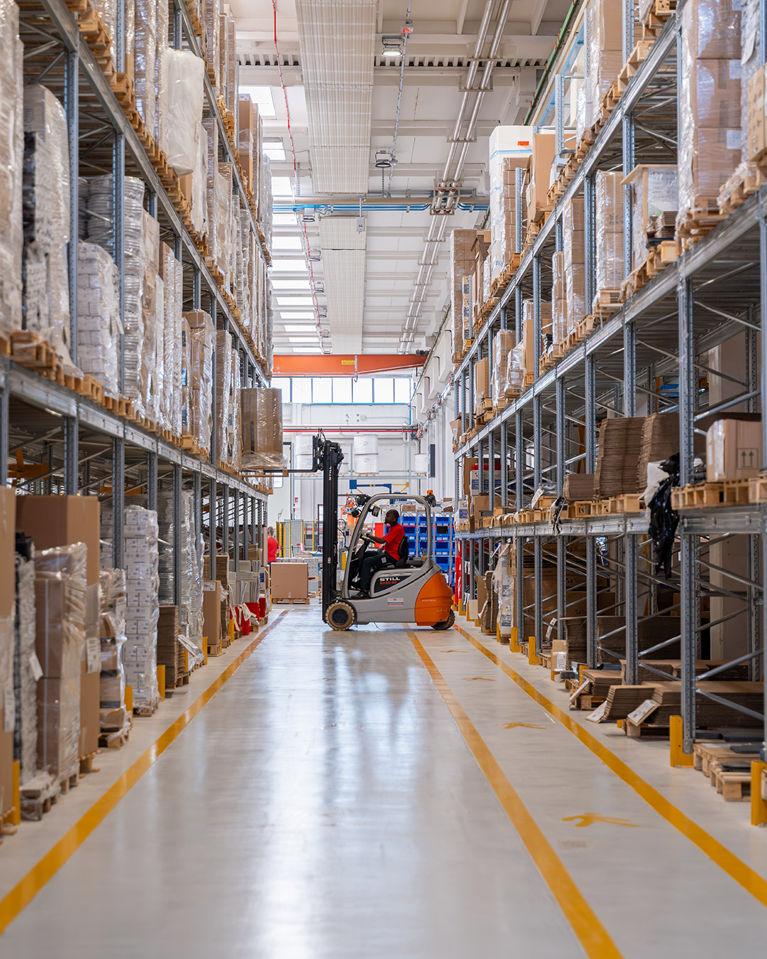 magazzino logistico Tecnosystemi