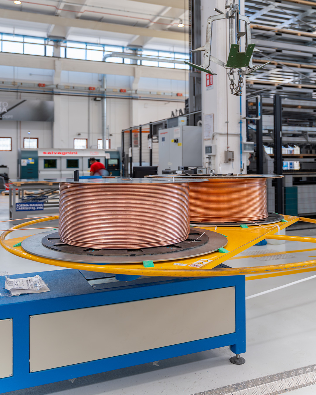 produzione tubo rame Tecnosystemi