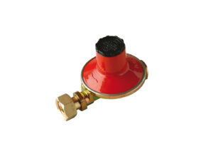 Regolatore Propano Alta Pressione Regolabile 0-30PSI – Tubo Intrecciato 12 Piedi + Manometro