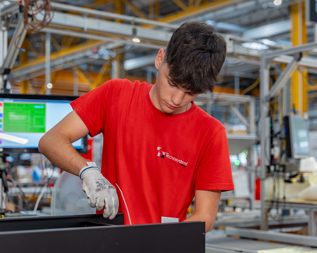 persona che lavora in Tecnosystemi