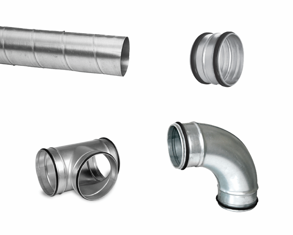 Canali aria circolari e accessori professionali | Tecnosystemi, image size:1024x820