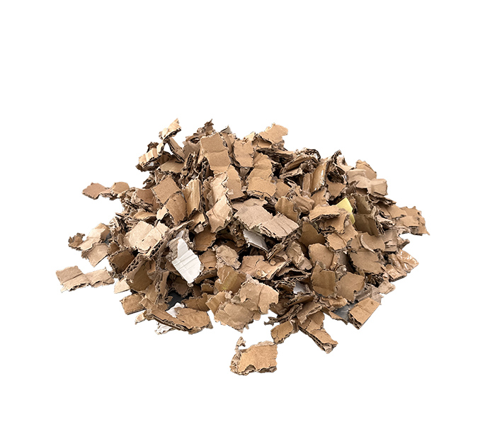 chips di carta recuperata