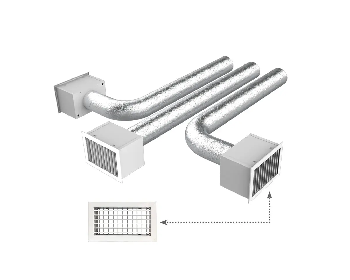 kit di completamento per la distribuzione dell'aria