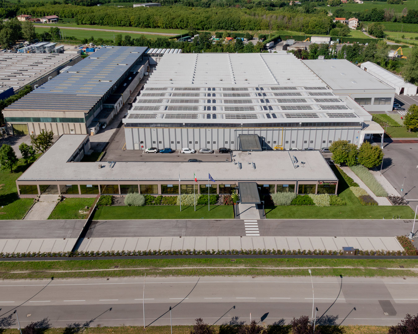 il primo plant produttivo di Tecnosystemi