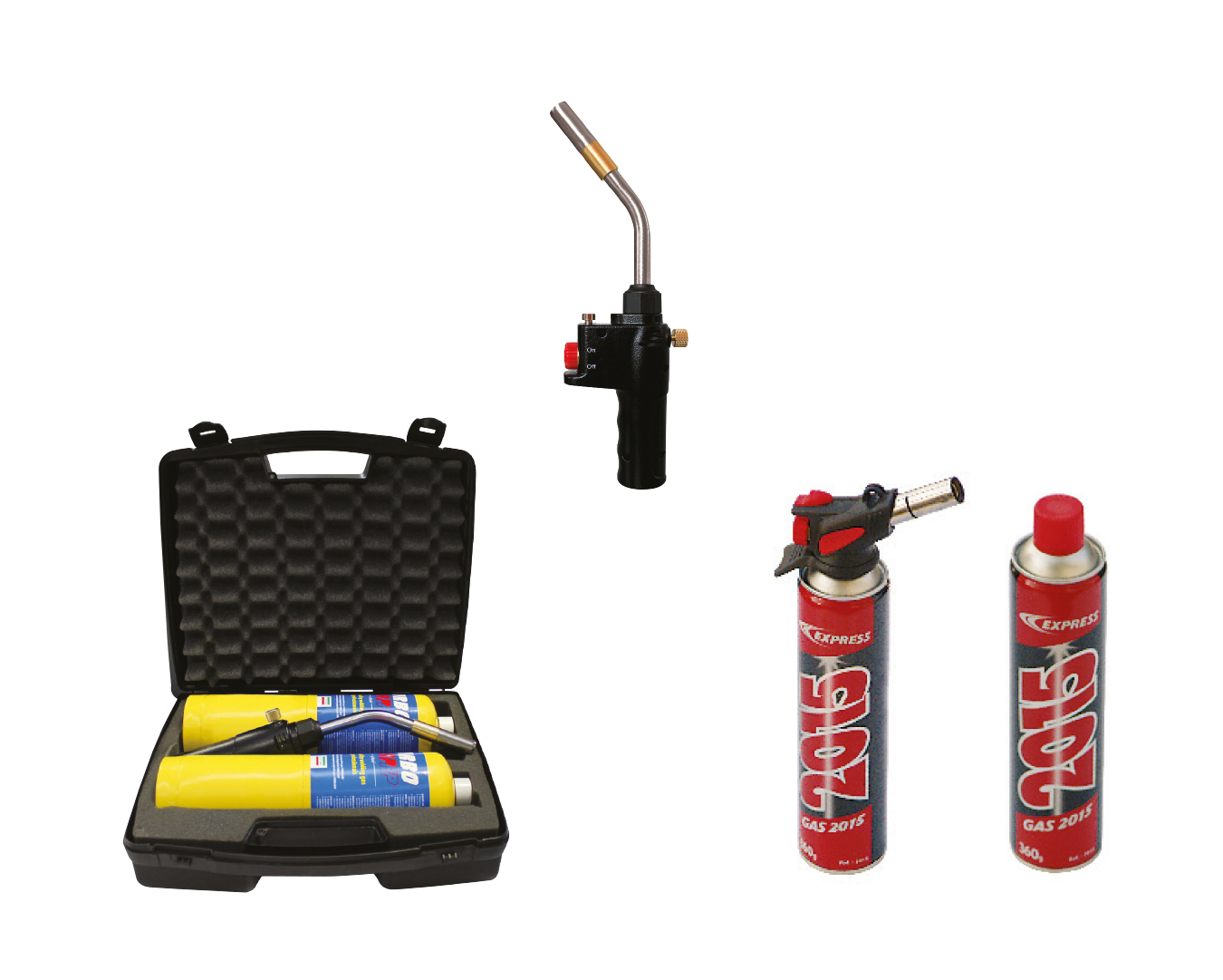 set saldatura con bombole canello e valigetta
