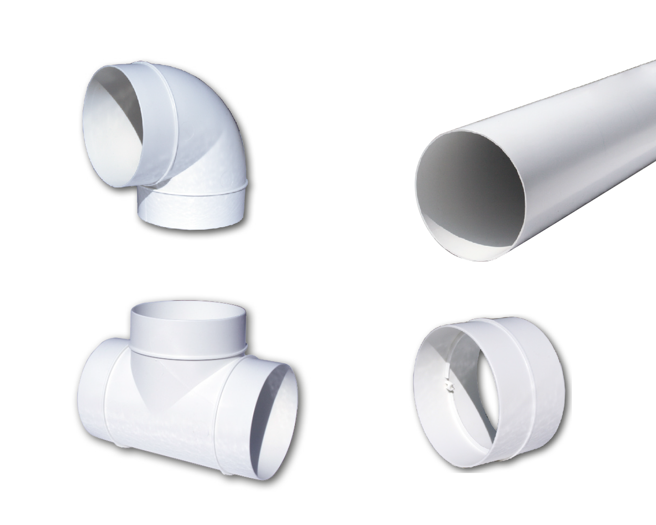 tubi rigidi in pvc per la ventilazione dell'aria Tecnosystemi