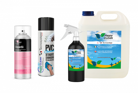 PRODUCTS FOR CLEANING AND SANITISING AIR CONDITIONING SYSTEMS