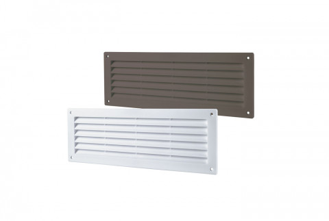  Grille for kitchen furniture units in white - brown ABS