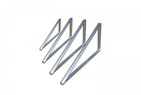 HTR adjustable support triangle for flat roofs