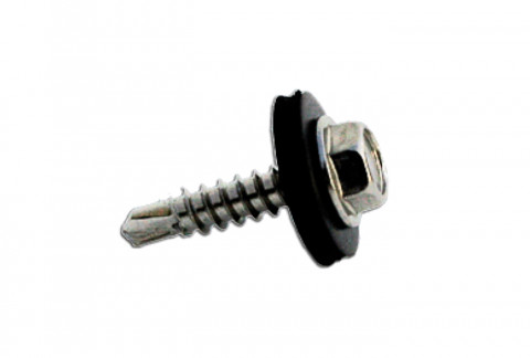  Self-drilling screw with gasket