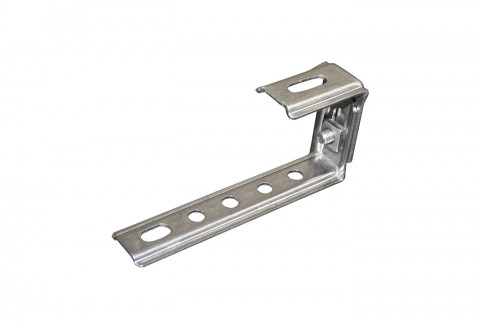 HSRPT flat support 3 mm thick adjustable flat for fixing on pitched roofs