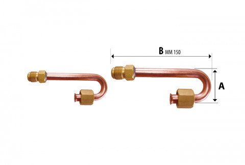  Pair of reversing fittings