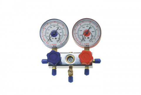  2-way dry gauge unit for R410A