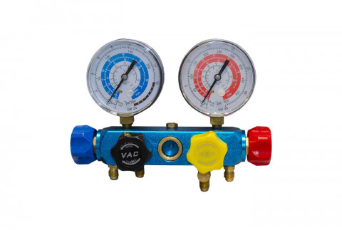  4-way dry gauge unit for R407C TR422ABCD (R22)