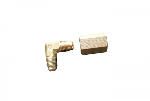  Solenoid valve and vacuum gauge horizontal adapter kit for vacuum pumps
