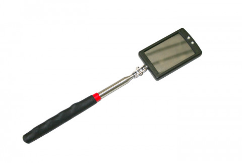  Telescopic inspection mirror with LED light