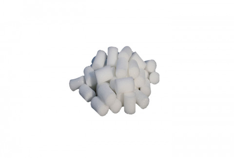  Sponge projectile for the cleaning of refrigeration pipes