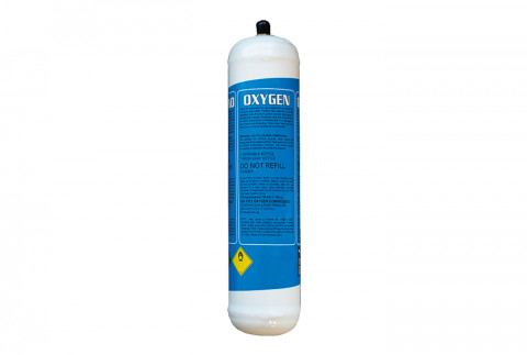  Bouteille d'oxygène technique 950 ml