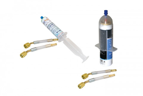  Turafalle in syringe for refrigeration and air conditioning systems