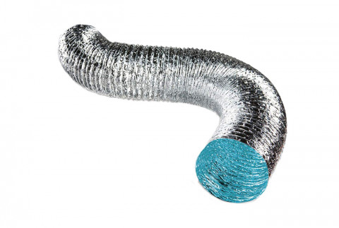  Simple aluminium flexible ducted flexible hose with internal antibacterial treatment