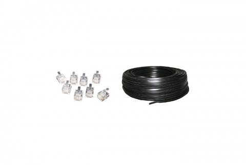  6-pin connection cable for PICO 100 m and RJ11 connector for 6-pin connection cable