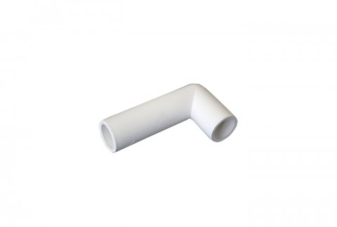  90° flexible elbow rubber fitting