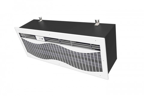  Built-in centrifugal air barrier with electrical heating element
