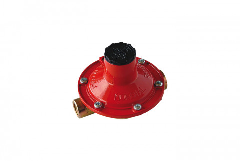  Low pressure regulator with 4 kg/h screws with internal calibration F1/4" - F3/8" coupler