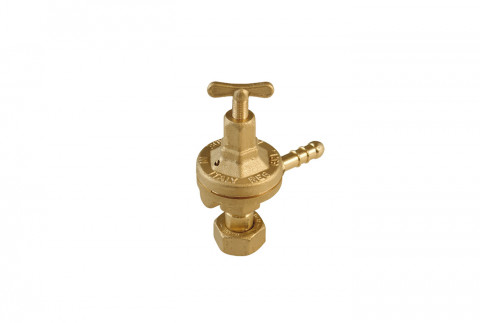  6 kg/h brass body high pressure regulator with variable calibration