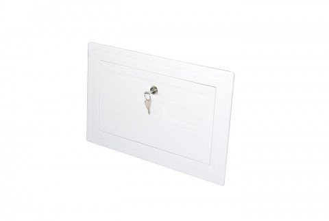  Inspection door with PVC lock