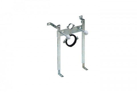  Universal pre-assembled frame for wall-hung toilet