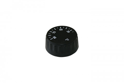  Adjustable capillary thermostat knob with scale from +30 to +90°C