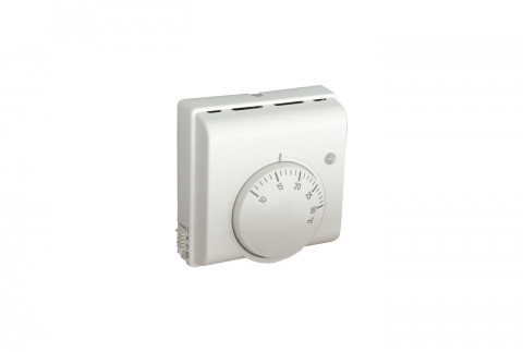 REGOLO LIGHT mechanischer Raumthermostat mit Kontrollleuchte