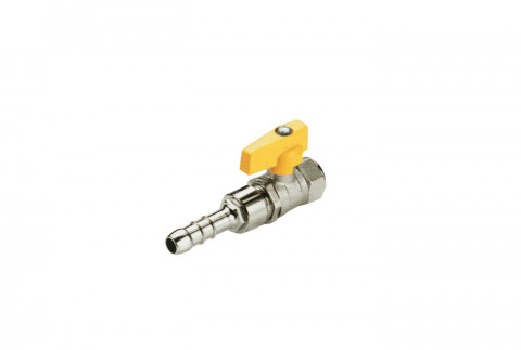  Straight ball valve for butterfly handle female gas