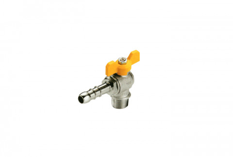  90° ball valve for male gas butterfly handle
