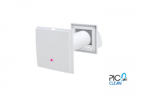 PICO CLEAN WI extractor - wall-mounted extractor with external or built-in power supply
