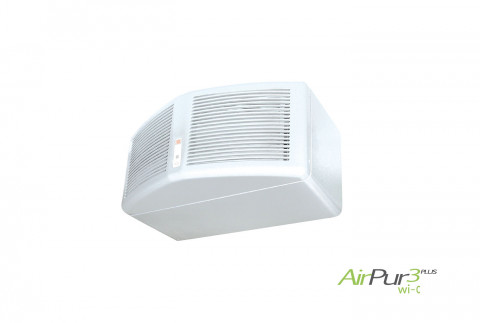 AIR PUR 3 PLUS WI-C recuperatore di calore statico a flussi incrociati a parete 160 - 230 - 300