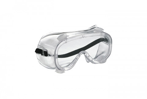  Safety mask with gasket and ventilation valves
