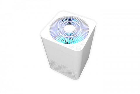 AIR CLEAN UV 14 m² air purifier for environments with UV lamps, HEPA filter