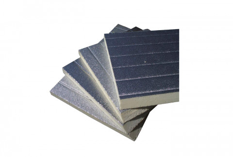  Duct kit: straight aluminised panel in shaped PAL polyurethane foam