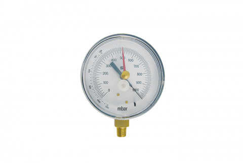  Vacuum gauge for vacuum and charge station and 5-way pressure gauge