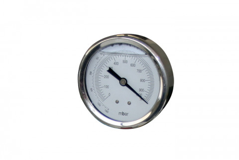  Oil bath vacuum gauge for vacuum pumps