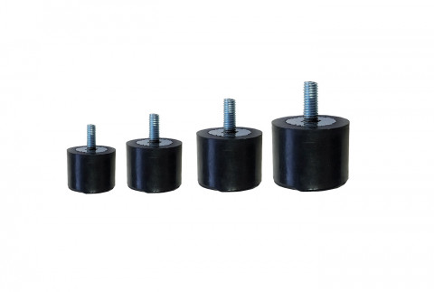  Natural rubber floor vibration damper for outdoor unit bracket