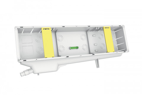 ELISYUM HYDRONIC ELITE built-in installation box with siphon