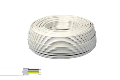  100 m skein connection cable for STEALTH 3X 4-pole wired built-in programmable thermostat