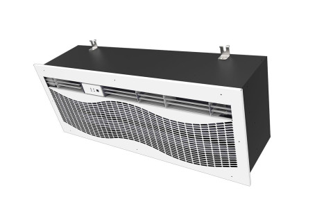  Built-in centrifugal air curtain with electrical heating element