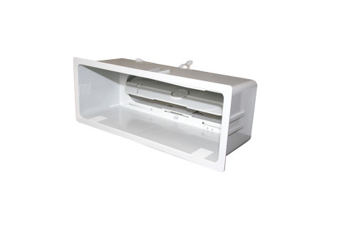 PPA plenum in white ABS plastic anti-condensation