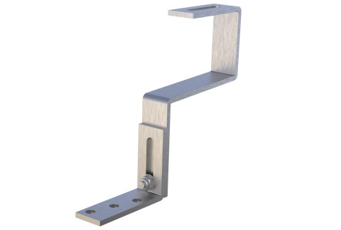 FST225-180R adjustable support for fixing on roofs with roof tiles and tiles