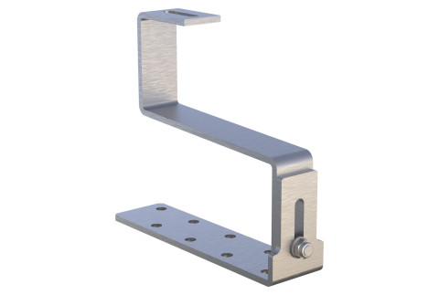 GTCR-1 adjustable bent tile roof hook