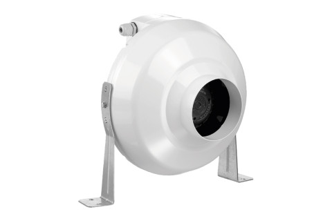  Ventilateur en ligne de conduit circulaire, centrifugeuse AC monophasée